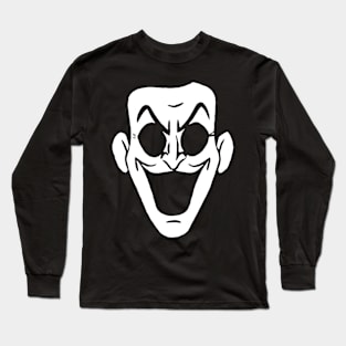 Maniac Face Laughing Long Sleeve T-Shirt